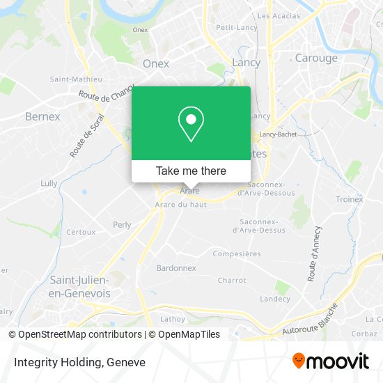 Integrity Holding map