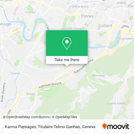 Karma Paysages, Titulaire Telmo Ganhao map