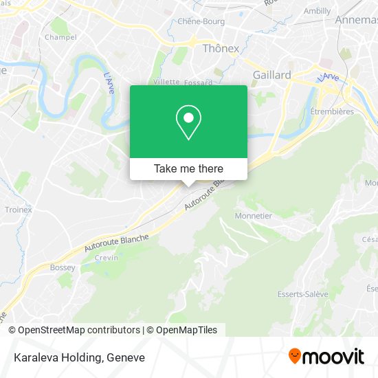 Karaleva Holding map