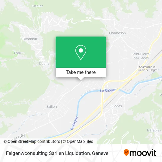 Feigenwconsulting Sàrl en Liquidation map