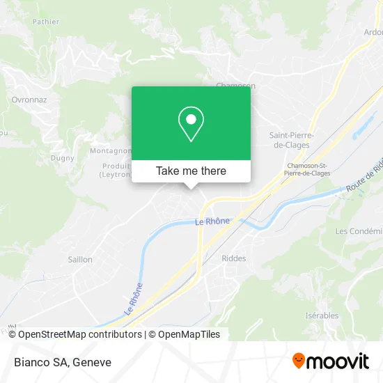 Bianco SA map