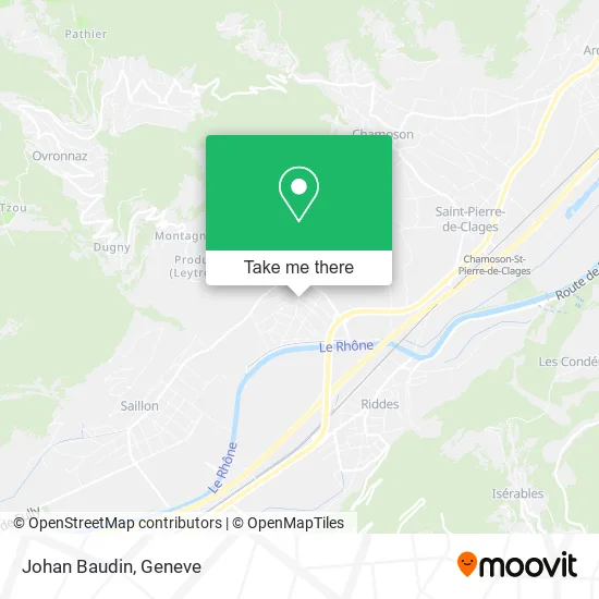 Johan Baudin map