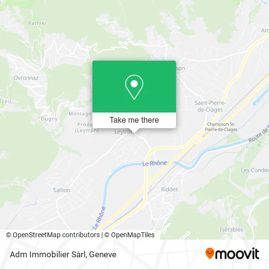 Adm Immobilier Sàrl map