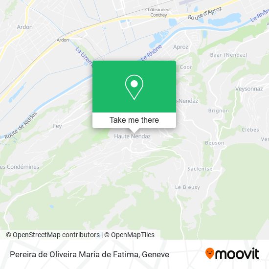 Pereira de Oliveira Maria de Fatima map