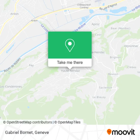 Gabriel Bornet map