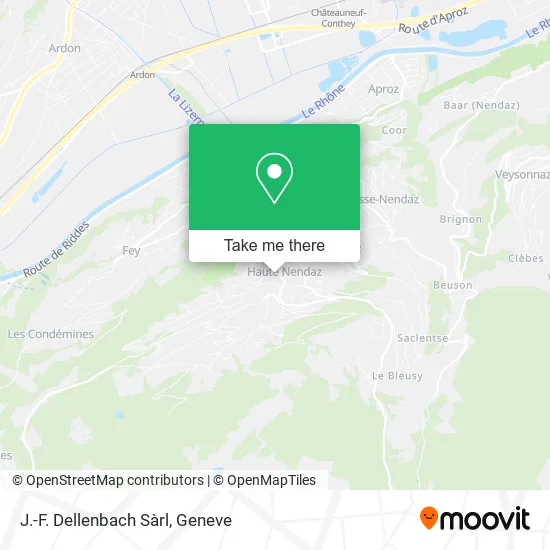 J.-F. Dellenbach Sàrl plan