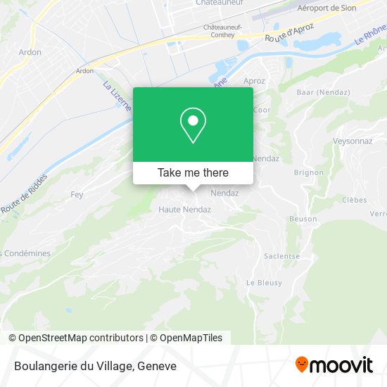 Boulangerie du Village map
