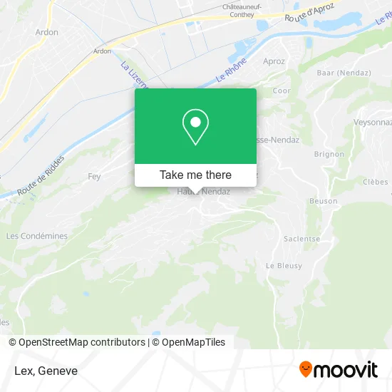 Lex map