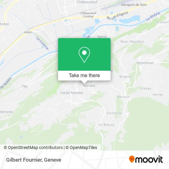 Gilbert Fournier map