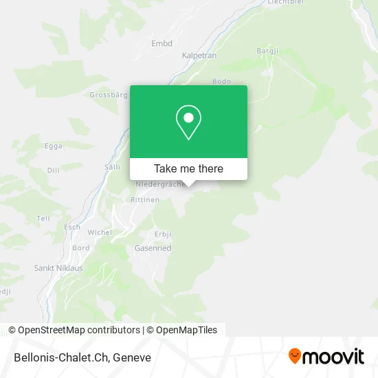 Bellonis-Chalet.Ch map