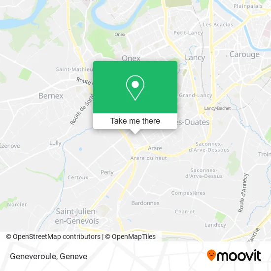 Geneveroule map