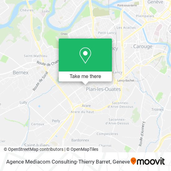 Agence Mediacom Consulting-Thierry Barret map