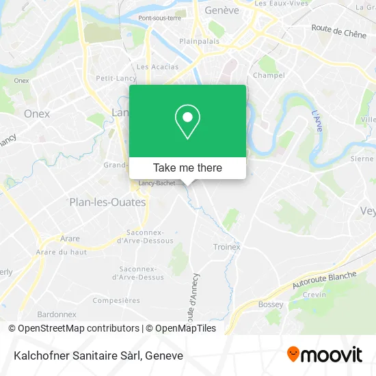 Kalchofner Sanitaire Sàrl map