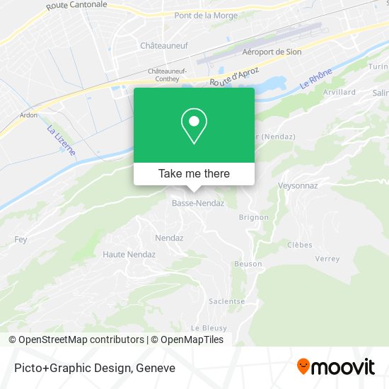 Picto+Graphic Design map