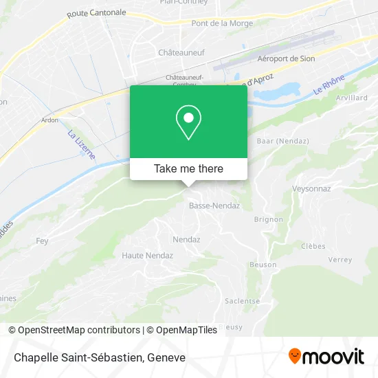 Chapelle Saint-Sébastien map