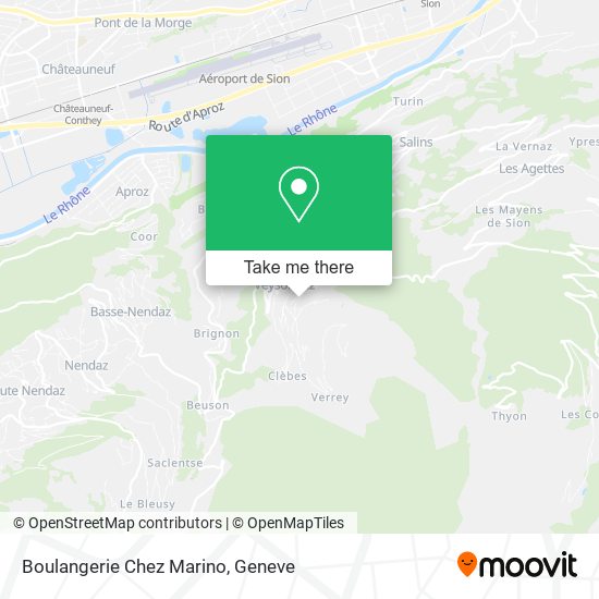 Boulangerie Chez Marino map