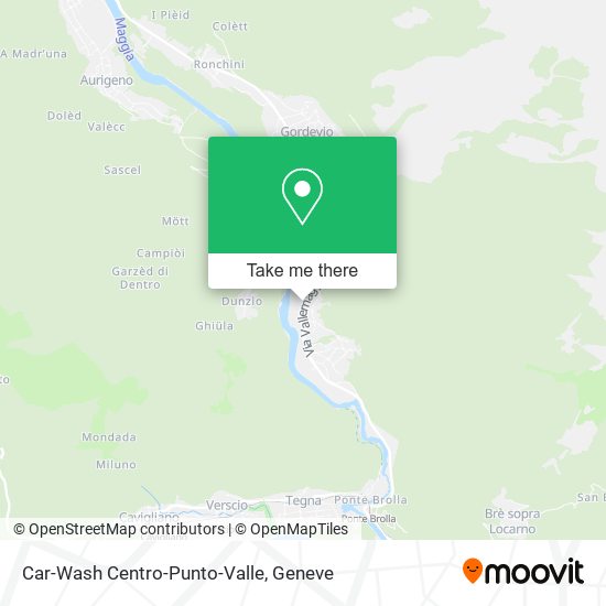Car-Wash Centro-Punto-Valle map