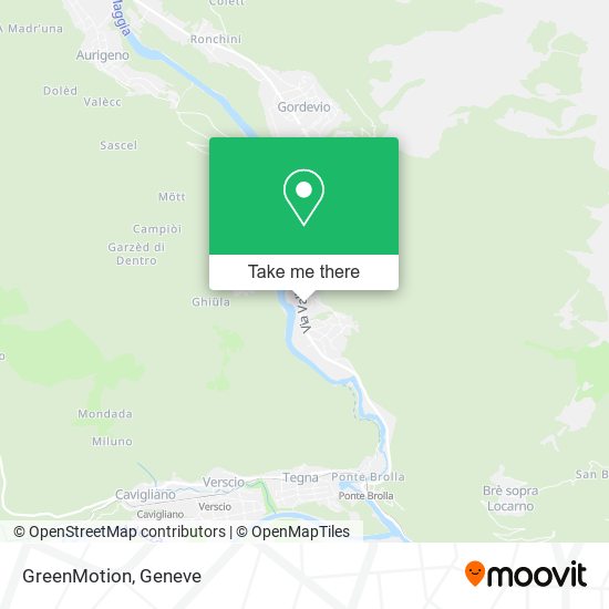 GreenMotion map