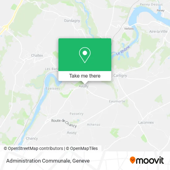 Administration Communale map