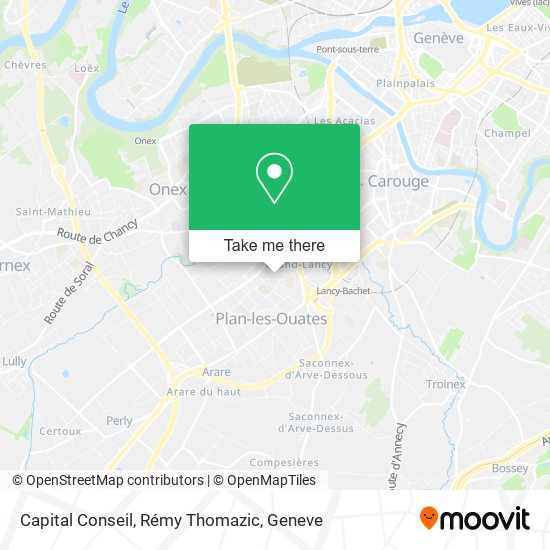 Capital Conseil, Rémy Thomazic map