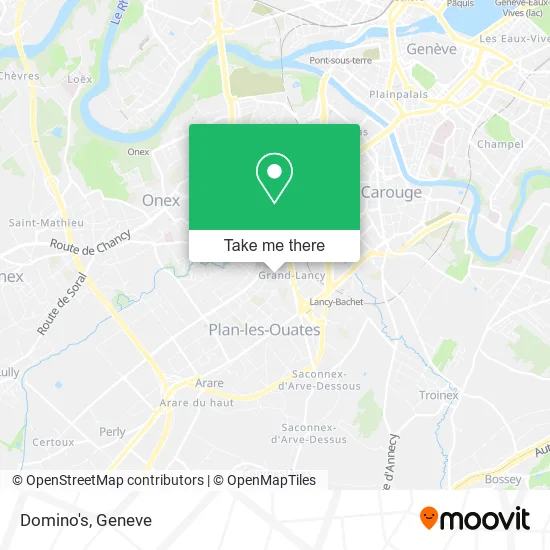 Domino's map