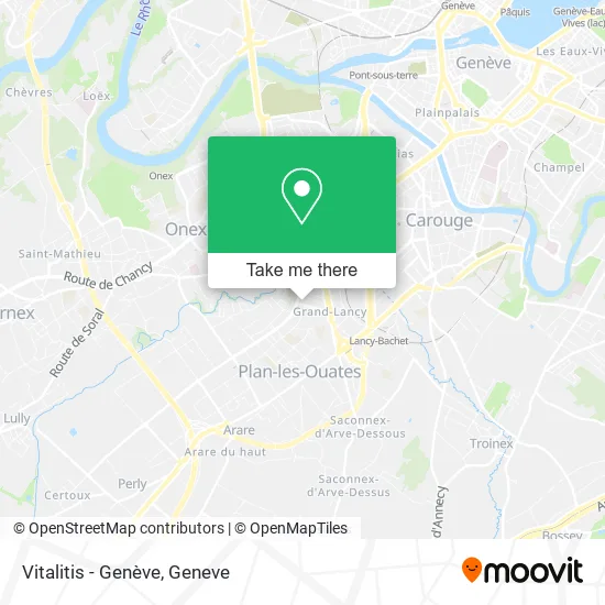 Vitalitis - Genève plan