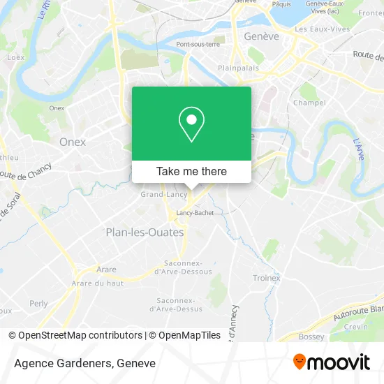 Agence Gardeners map