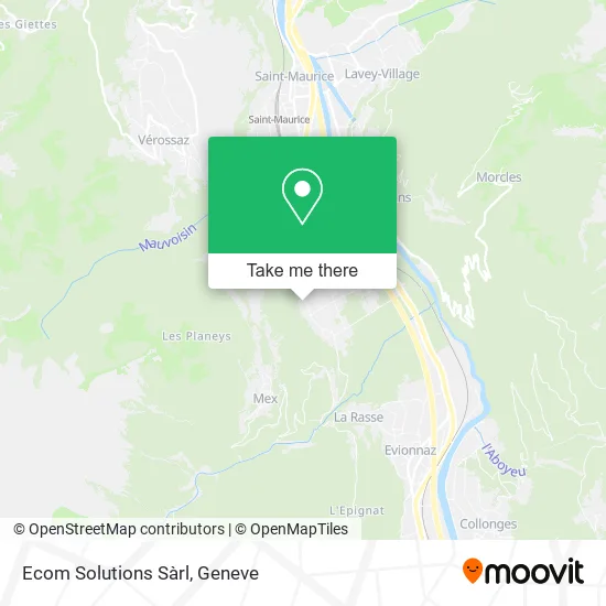 Ecom Solutions Sàrl map