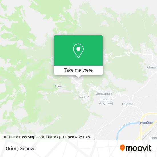 Orion map