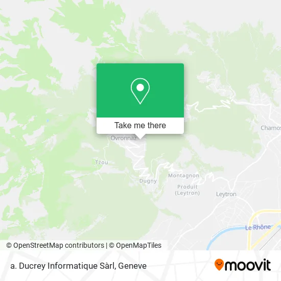 a. Ducrey Informatique Sàrl map