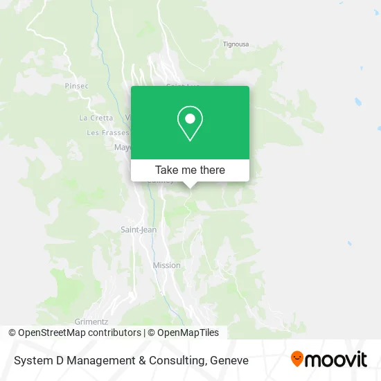 System D Management & Consulting map