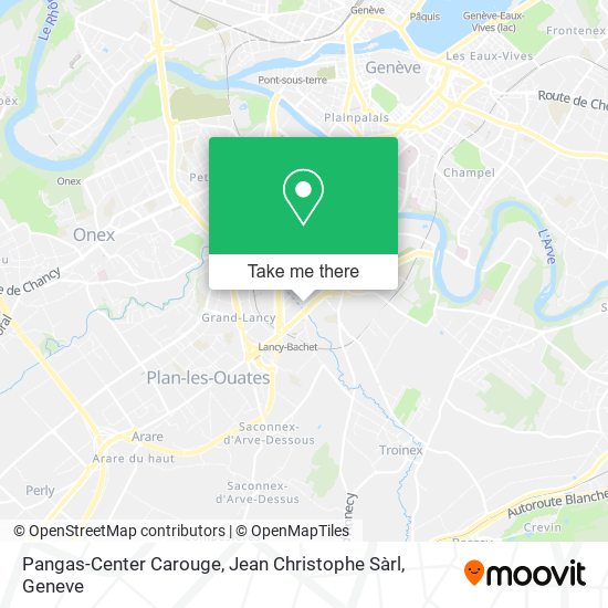 Pangas-Center Carouge, Jean Christophe Sàrl map