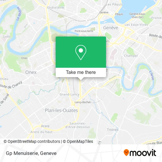 Gp Menuiserie map