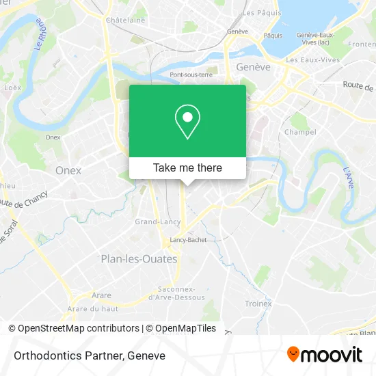 Orthodontics Partner map