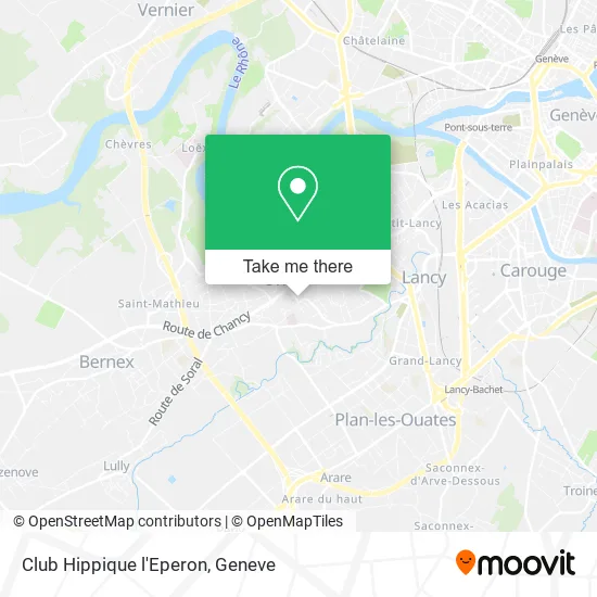 Club Hippique l'Eperon map