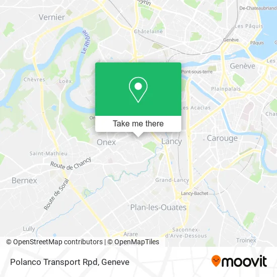 Polanco Transport Rpd map