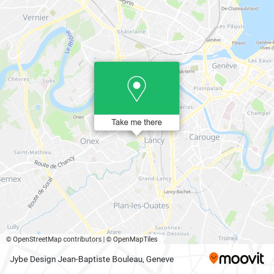 Jybe Design Jean-Baptiste Bouleau map