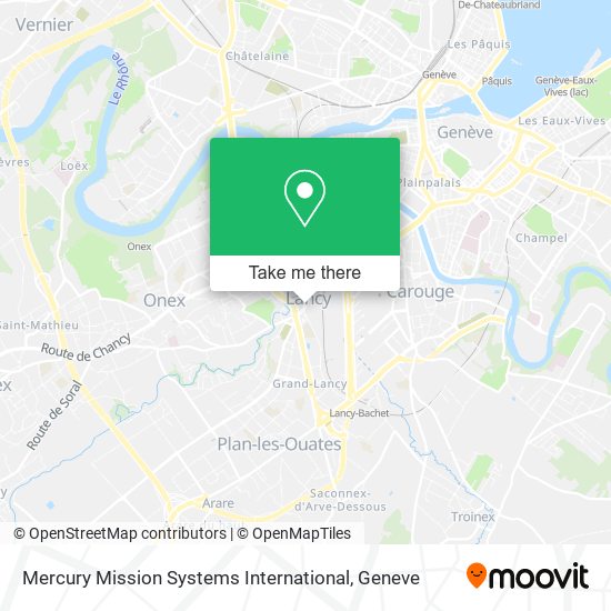 Mercury Mission Systems International map