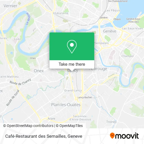 Café-Restaurant des Semailles map