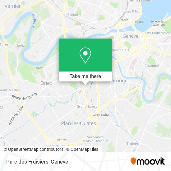 Parc des Fraisiers map