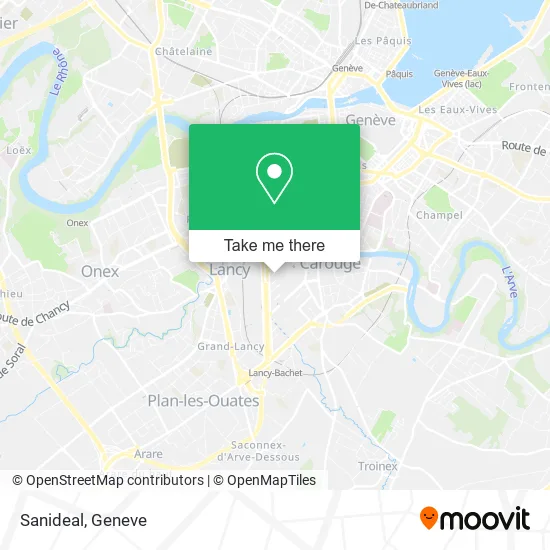 Sanideal map