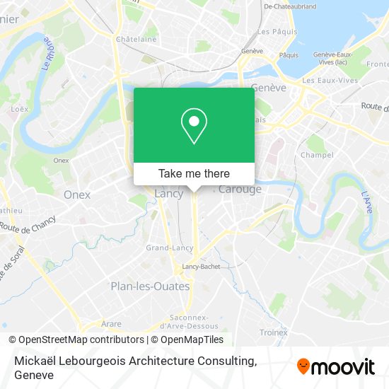 Mickaël Lebourgeois Architecture Consulting map