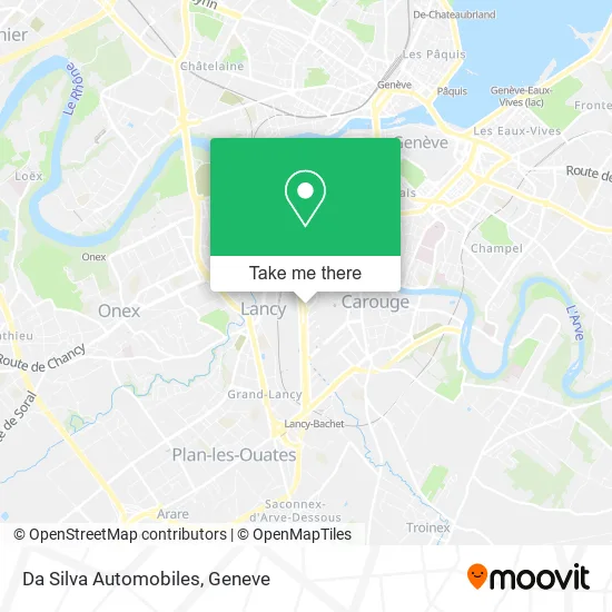 Da Silva Automobiles map