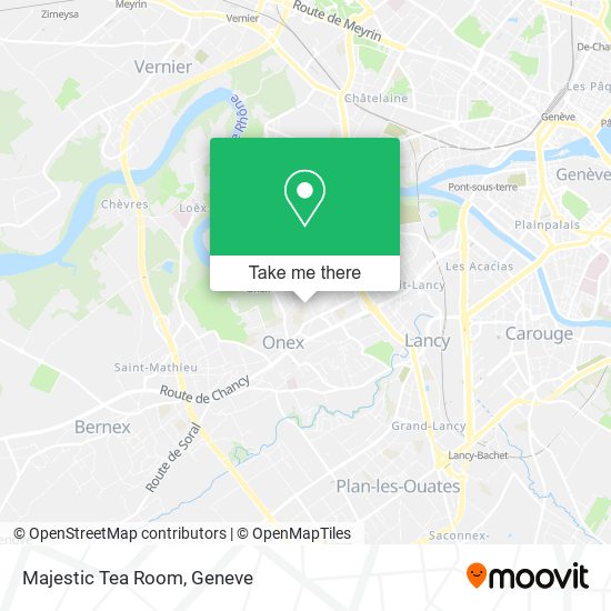 Majestic Tea Room map