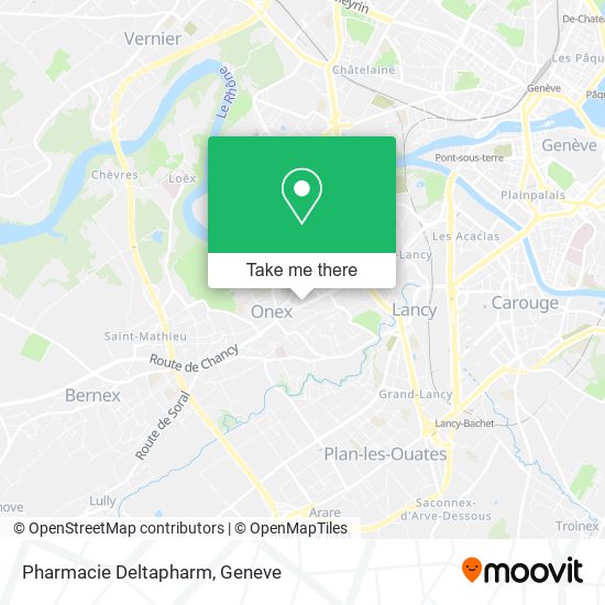 Pharmacie Deltapharm map