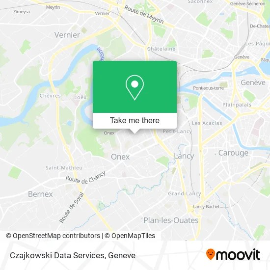 Czajkowski Data Services map