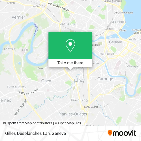 Gilles Desplanches Lan map