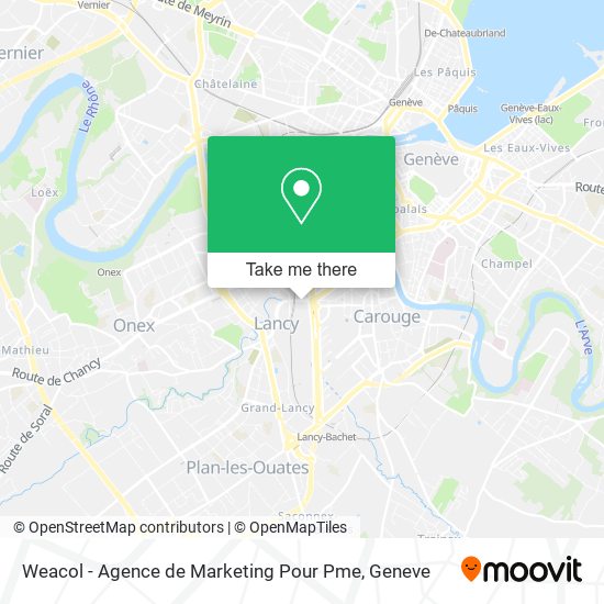 Weacol - Agence de Marketing Pour Pme map