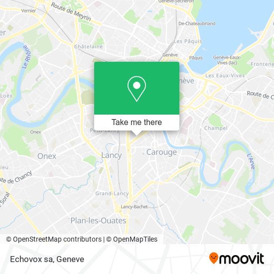 Echovox sa map