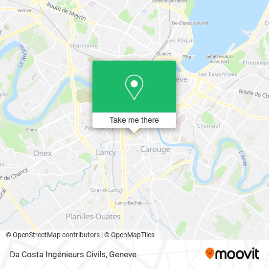 Da Costa Ingénieurs Civils map